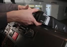 tachograph in hands tachograph in hands