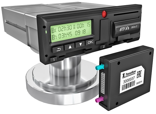 tachograph with block skzi tachograph with block